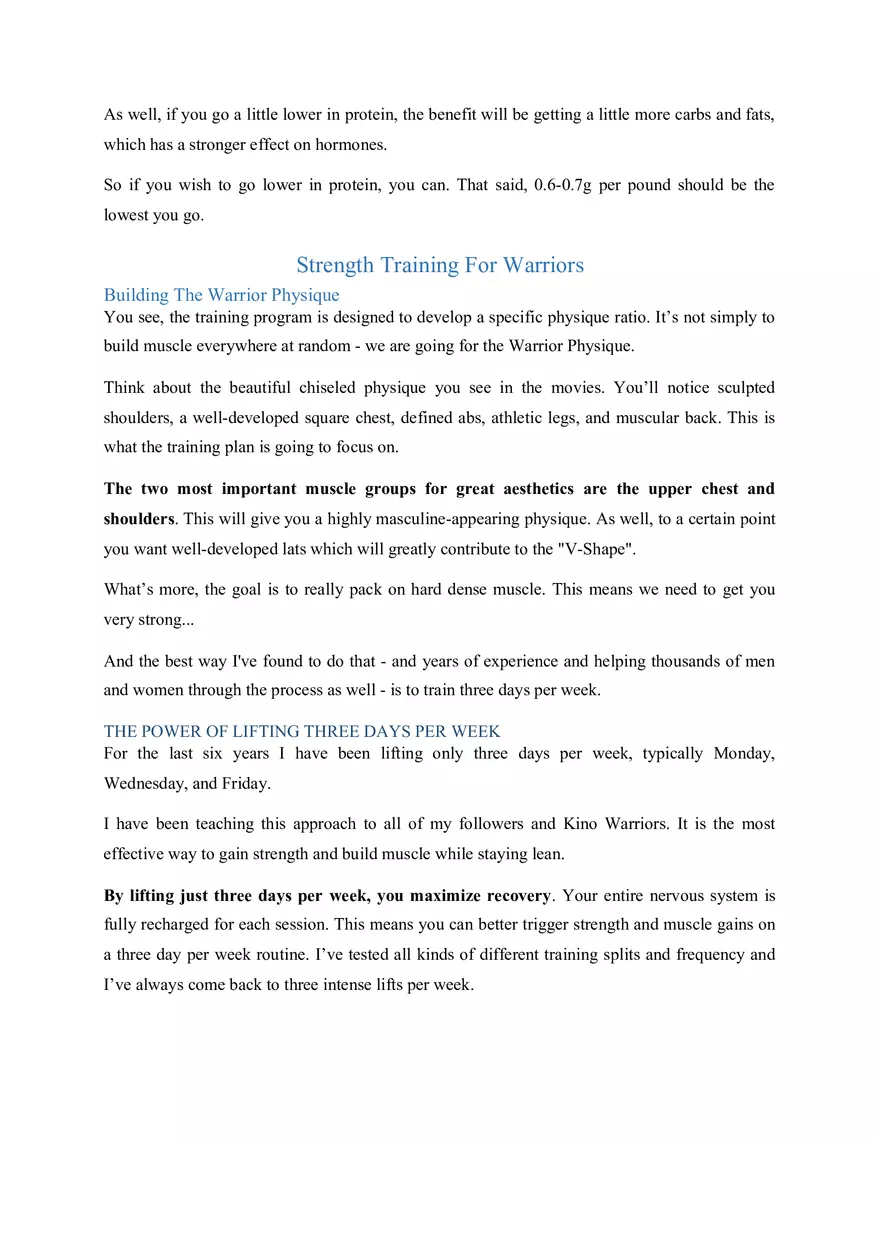 The Warrior Shredding Program 2.0 Part 3 - Page 7