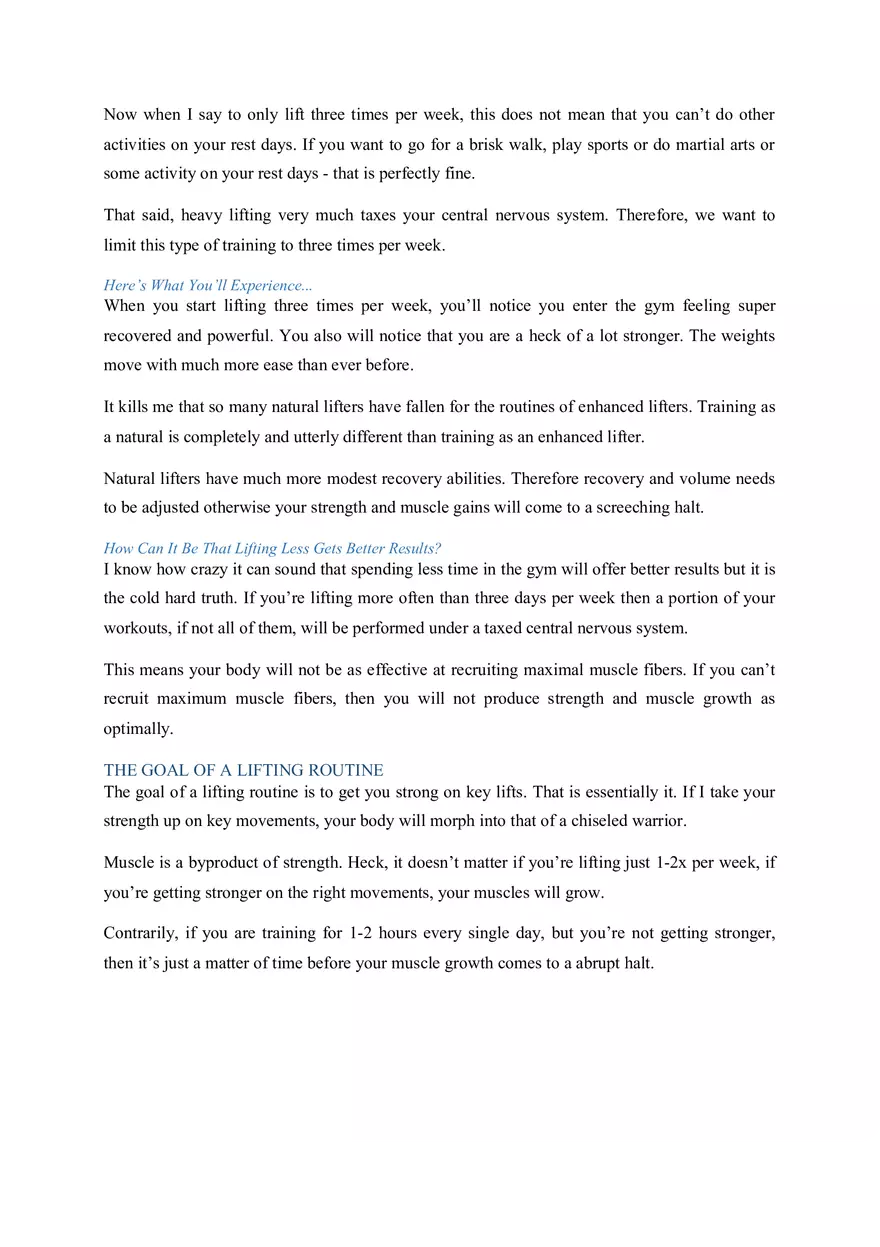 The Warrior Shredding Program 2.0 Part 3 - Page 8