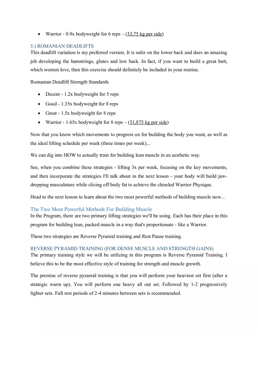 The Warrior Shredding Program 2.0 Part 4 - Page 2