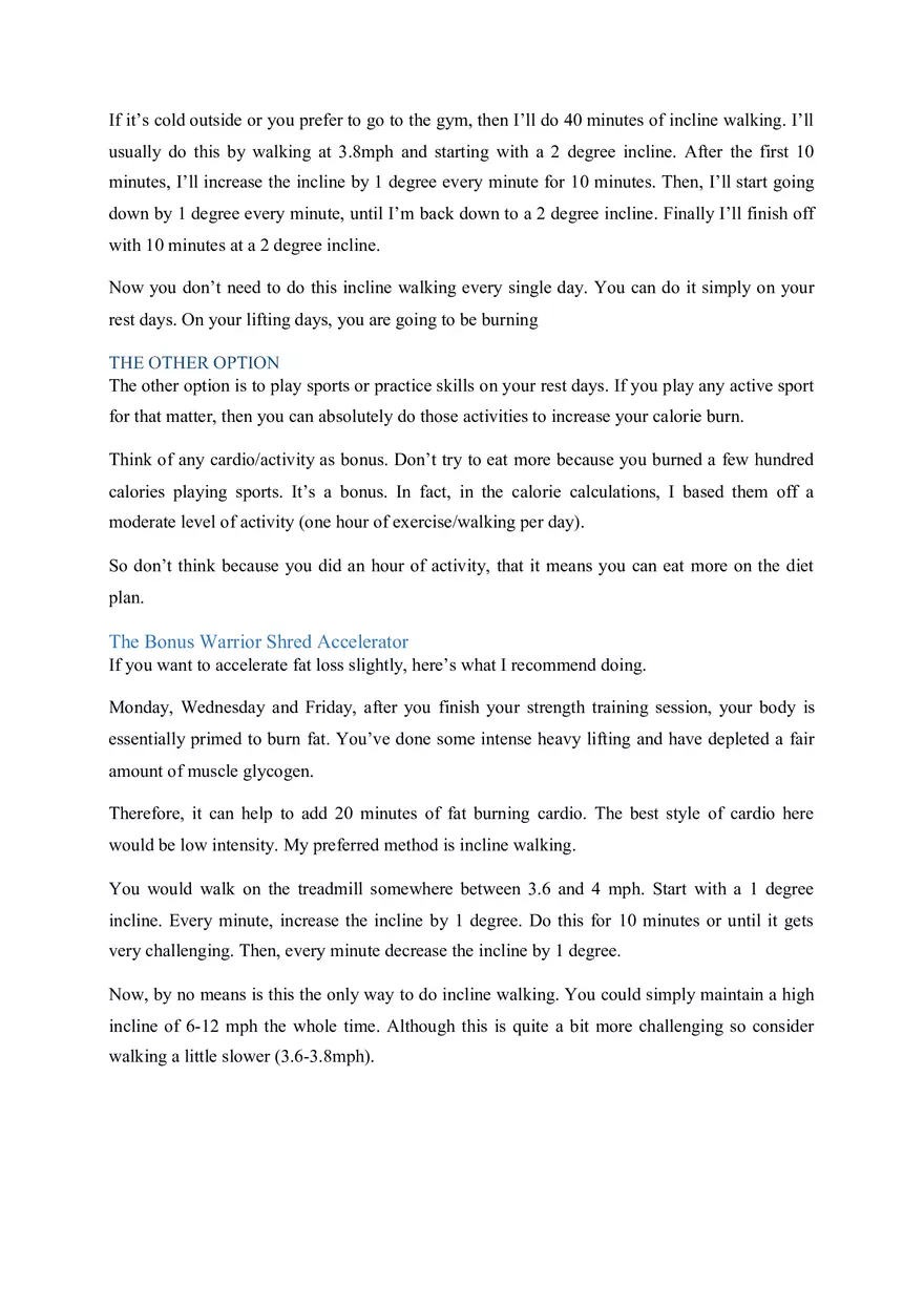 The Warrior Shredding Program 2.0 Part 4 - Page 4