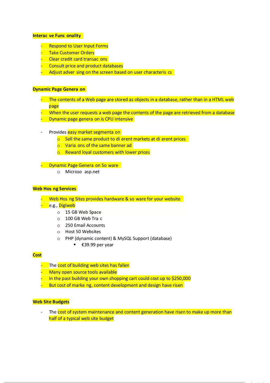 Building An E Commerce Presence - Summary - Page 18