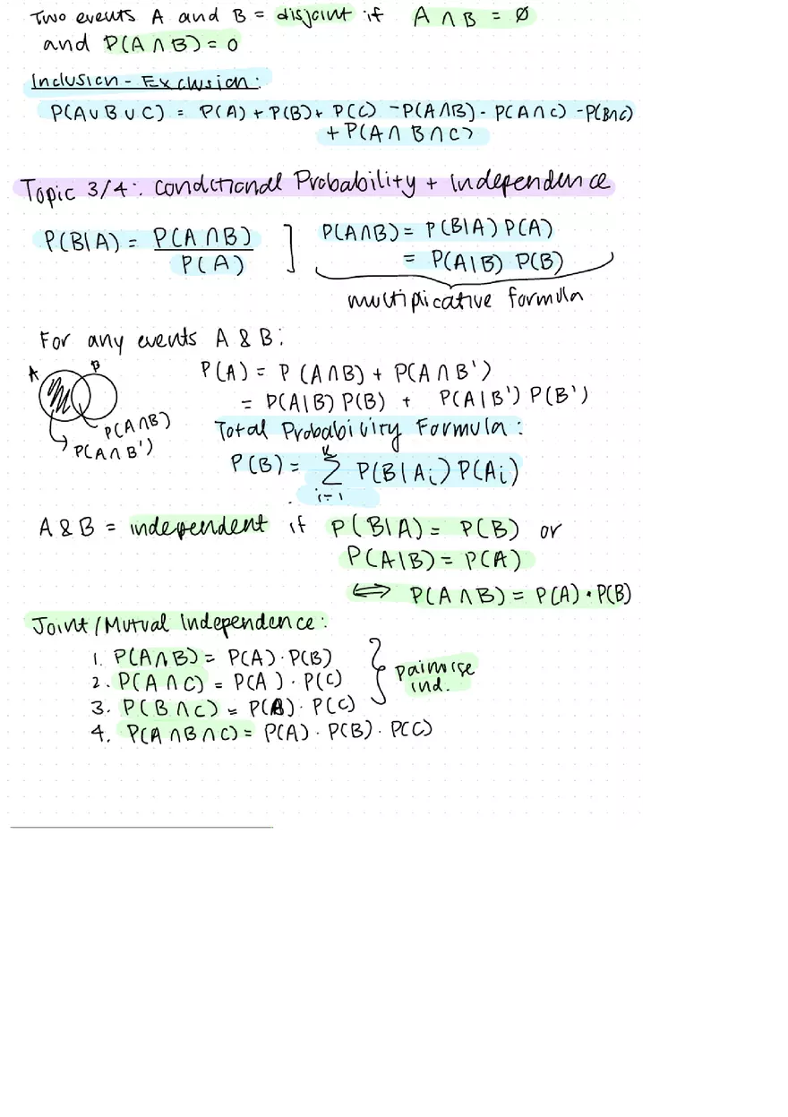 Notes on Probability - Page 2