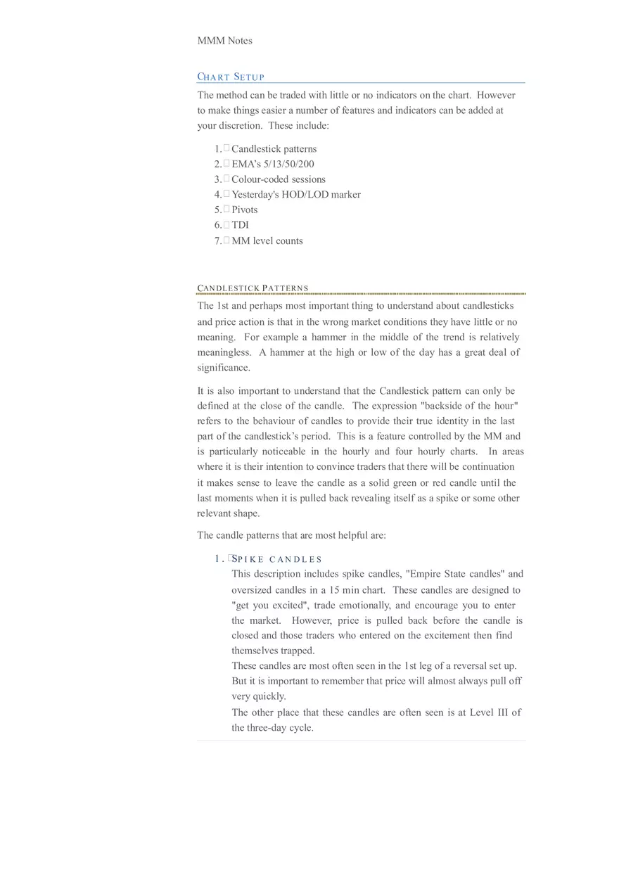 The Market Maker Method Study Guide Part 3 - Page 7