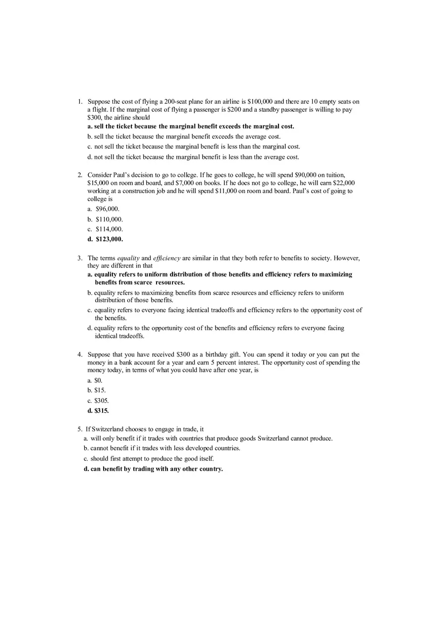 Open Econ Macroecon Homework Answer Key - Page 1