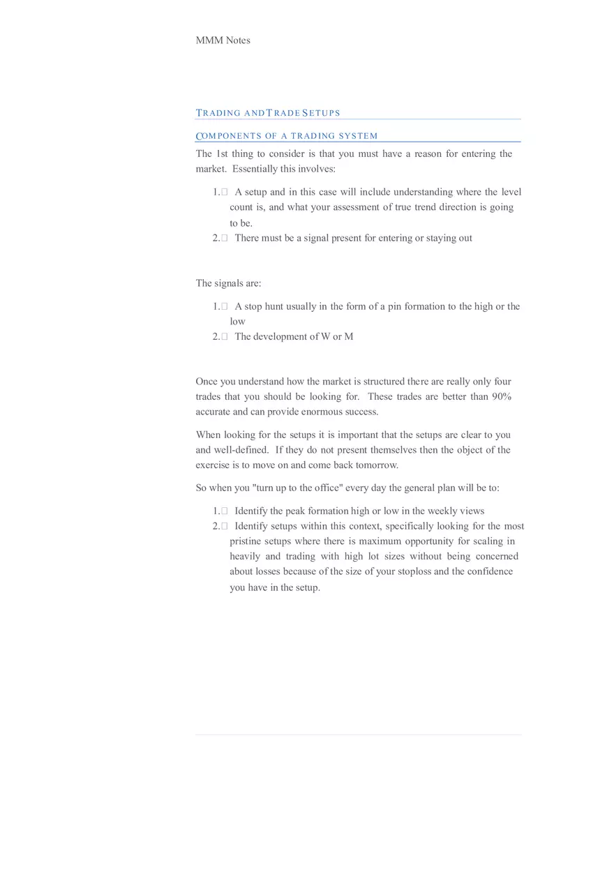 The Market Maker Method Study Guide Part 5 - Page 2