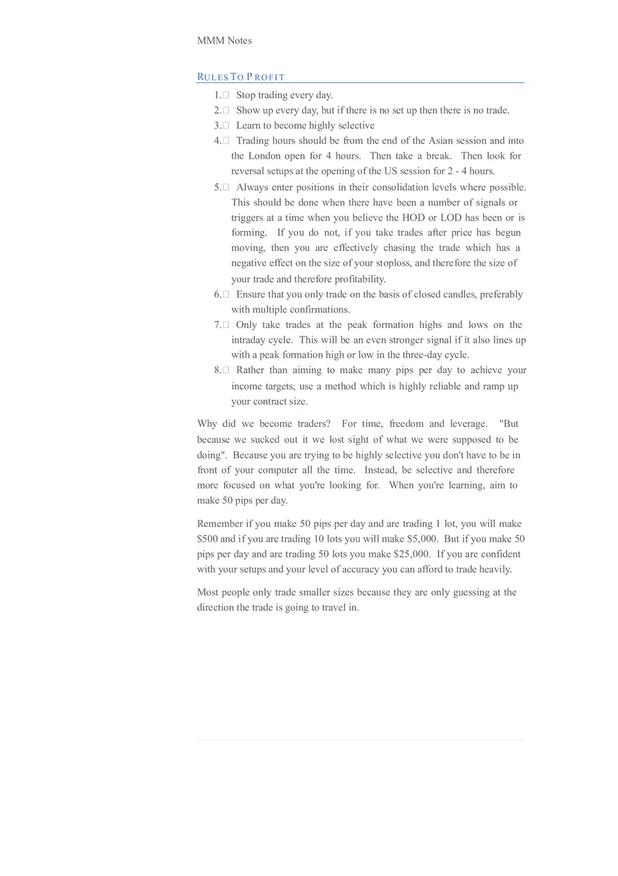 The Market Maker Method Study Guide Part 5 - Page 3