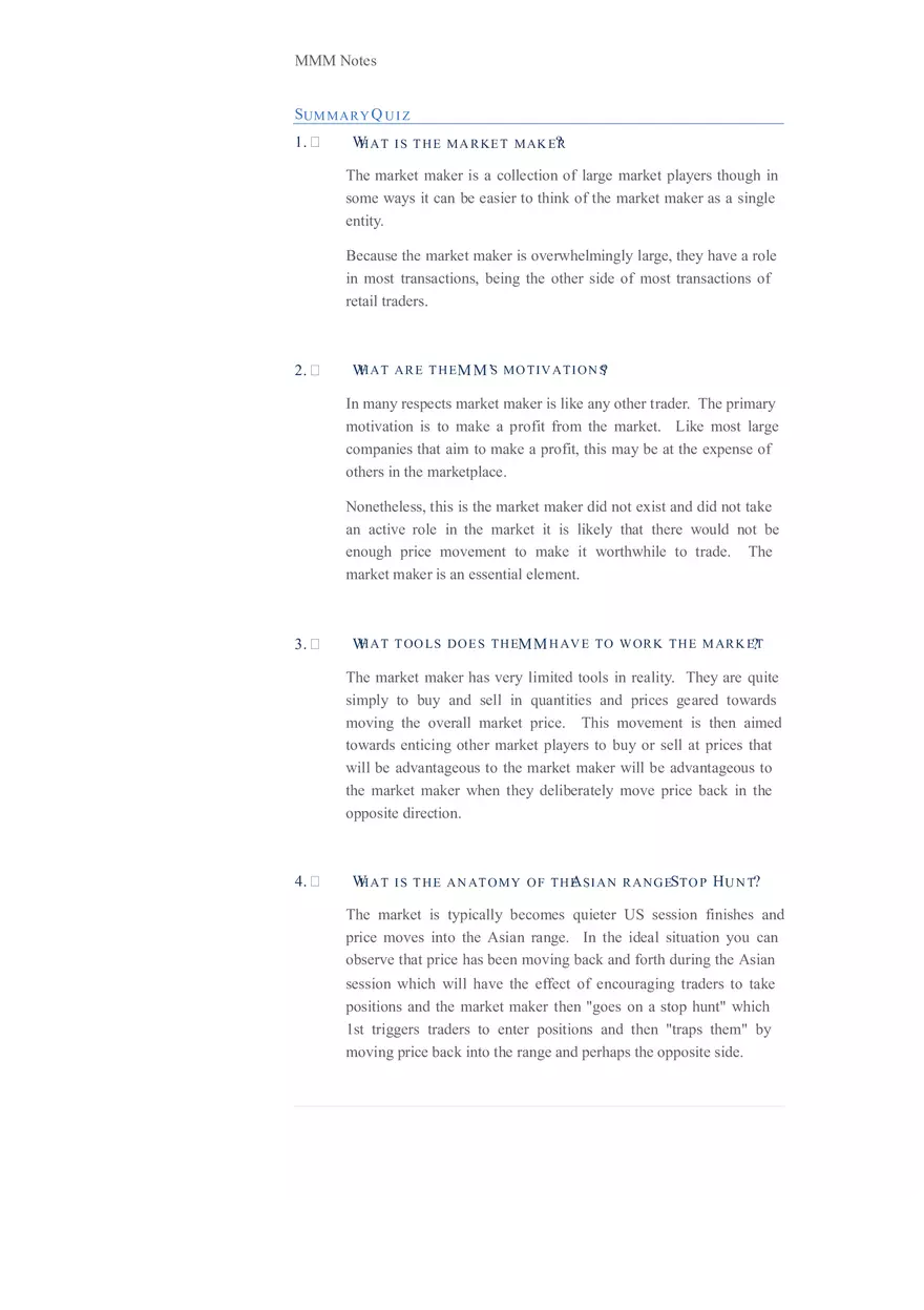 The Market Maker Method Study Guide Part 7 - Page 4
