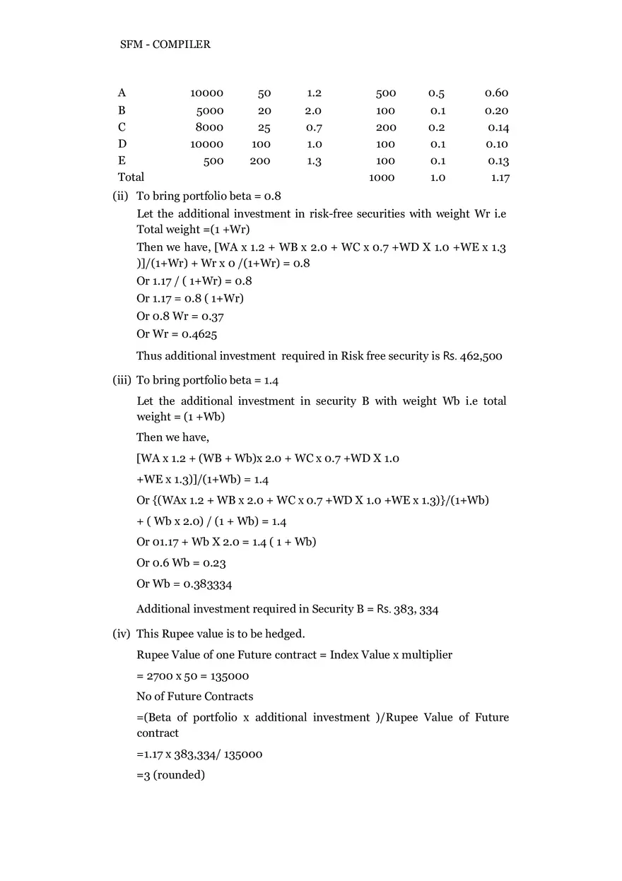 Risk, Return and Portfolio Study Guide Part 1 - Page 6