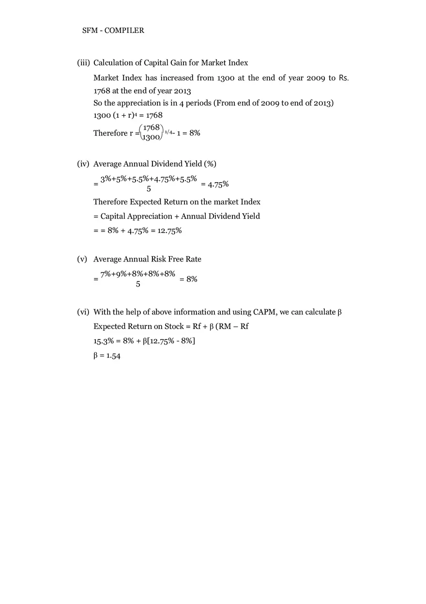 Risk, Return and Portfolio Study Guide Part 4 - Page 6