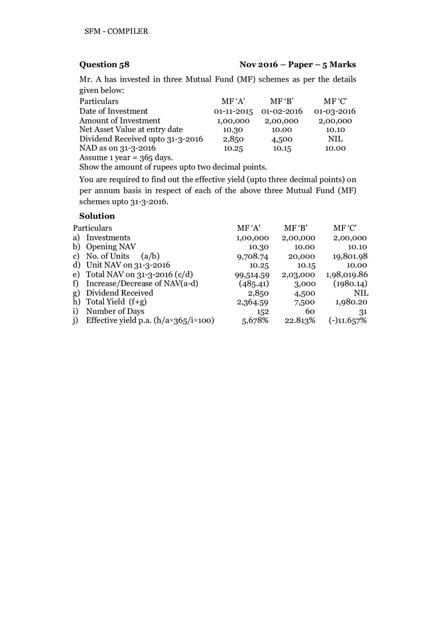 Risk, Return and Portfolio Study Guide Part 6 - Page 11