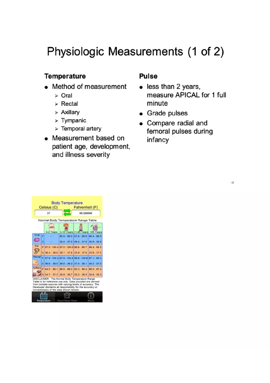 Nursing Care of the Child Review For Exam 1 Part 2 - Page 1