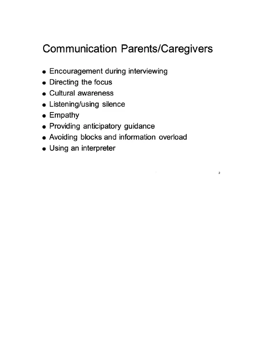 Nursing Care of the Child Review For Exam 1 Part 1 - Page 9