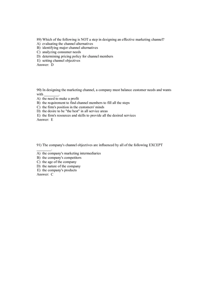 Marketing Channels Delivering Customer Value (Part 3) - Page 8