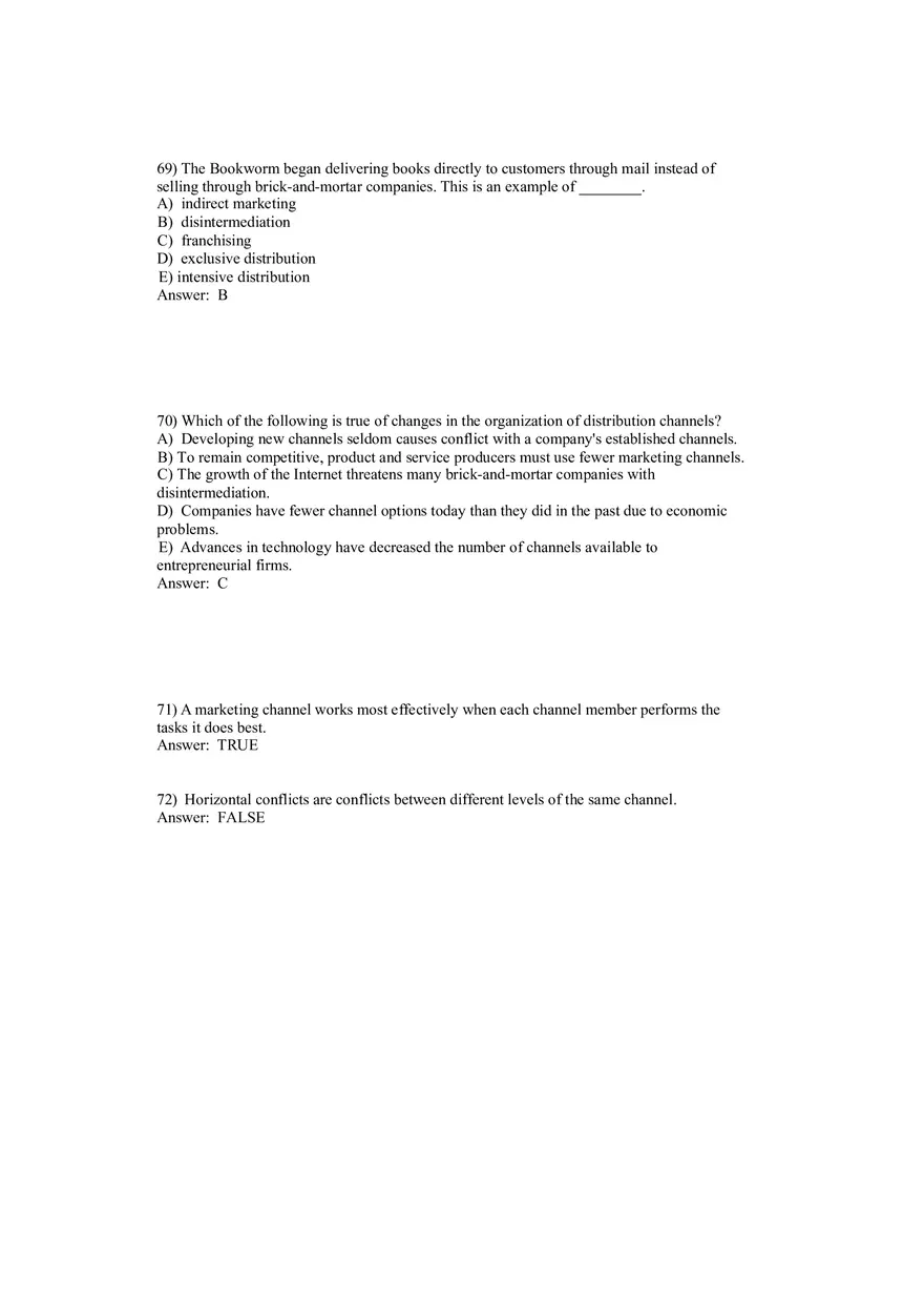 Marketing Channels Delivering Customer Value (Part 3) - Page 3