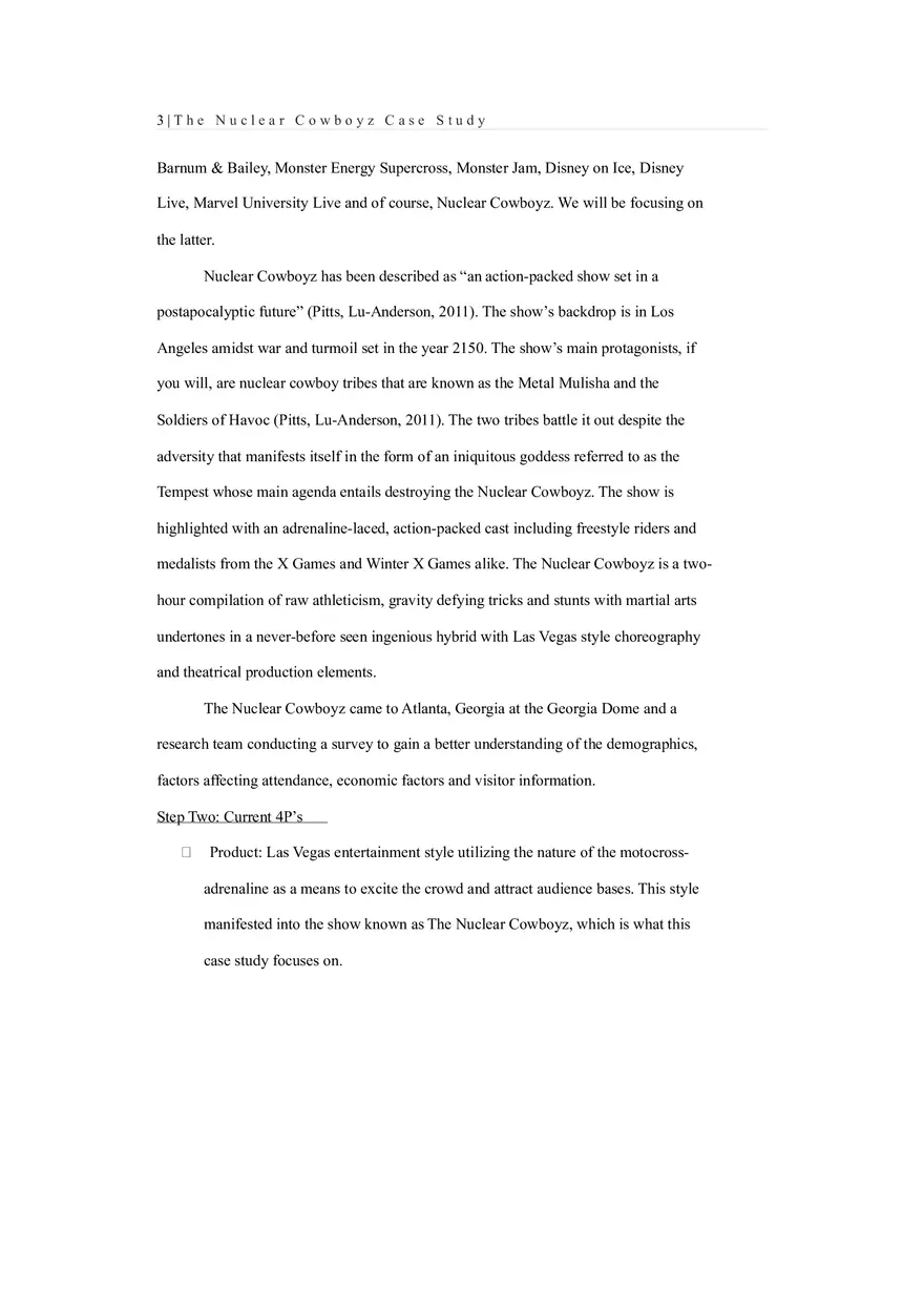 Marketing Case Study - Nuclear Cowboyz - Page 2