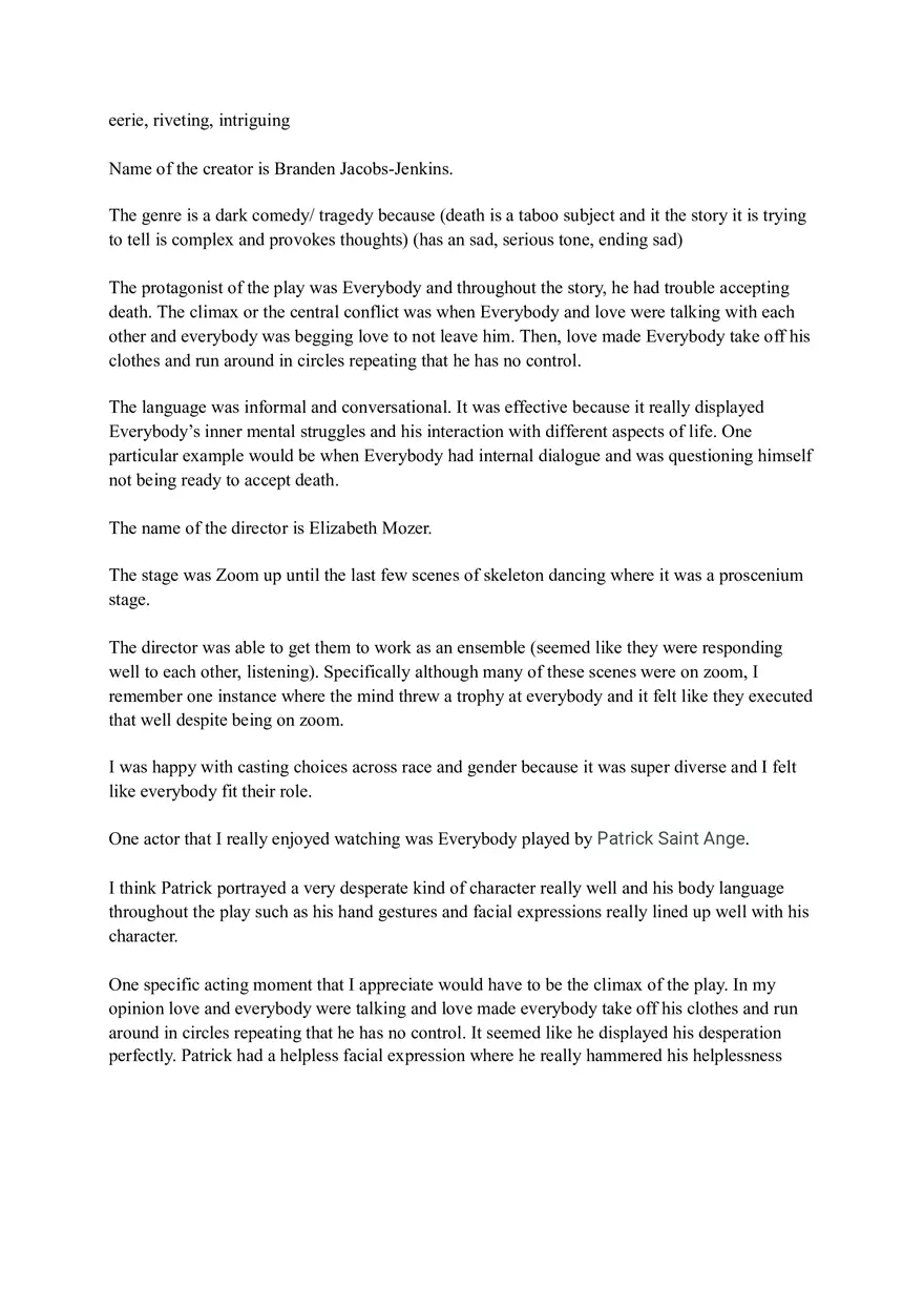 Everybody PLAY - Play Information - Page 1