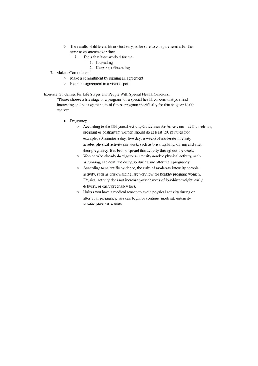 Putting Together a Complete Fitness Program - Page 2