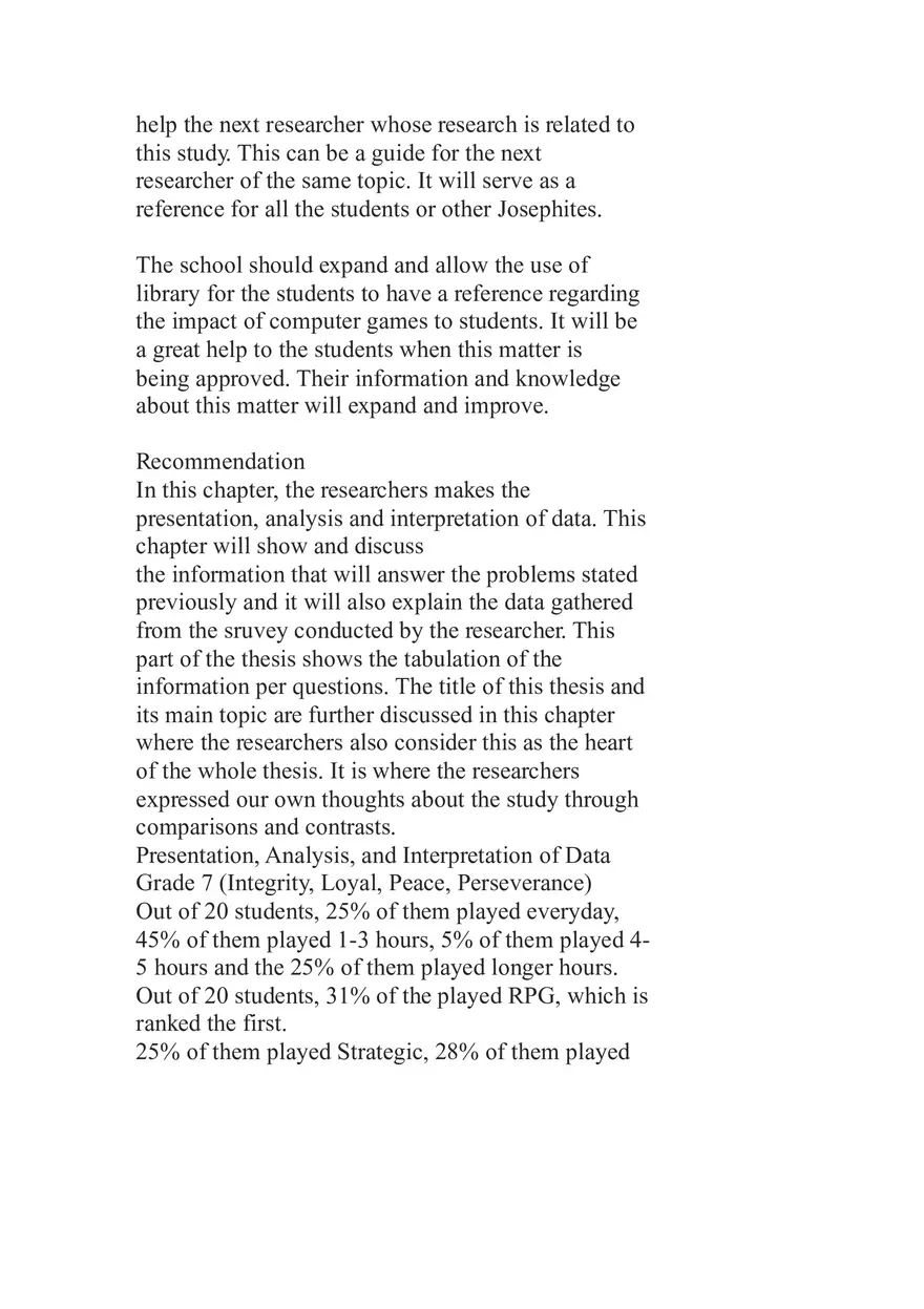 Scope and Delimitation Example in Research - Page 7