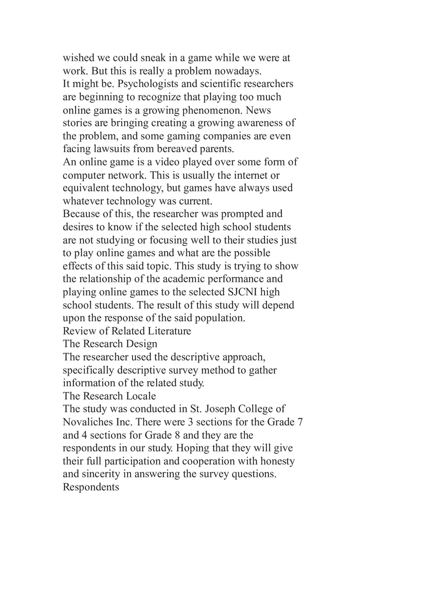 Scope and Delimitation Example in Research - Page 5