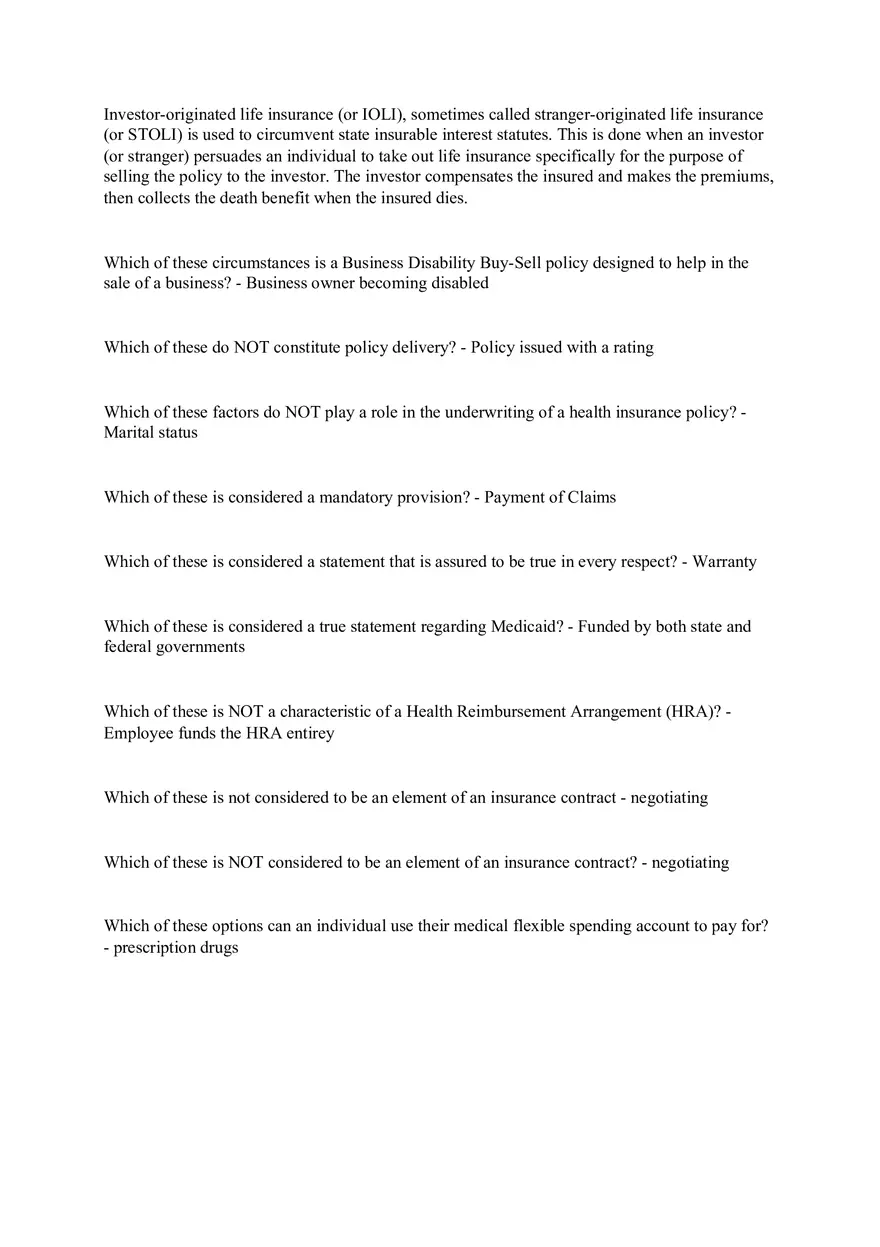 Note 8 - Health Law - Page 4