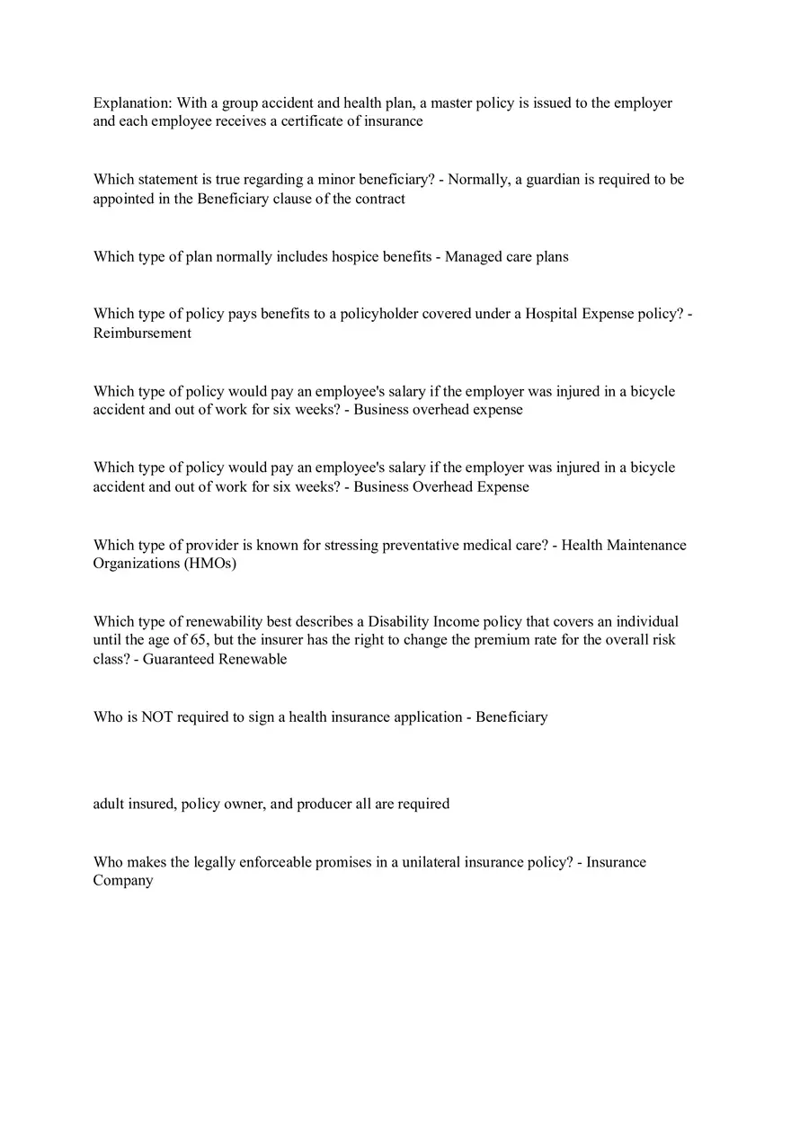 Note 8 - Health Law - Page 6