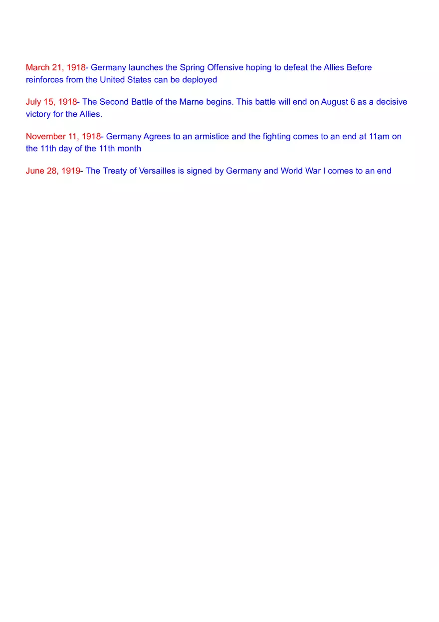 World War 1 Quiz - Page 7