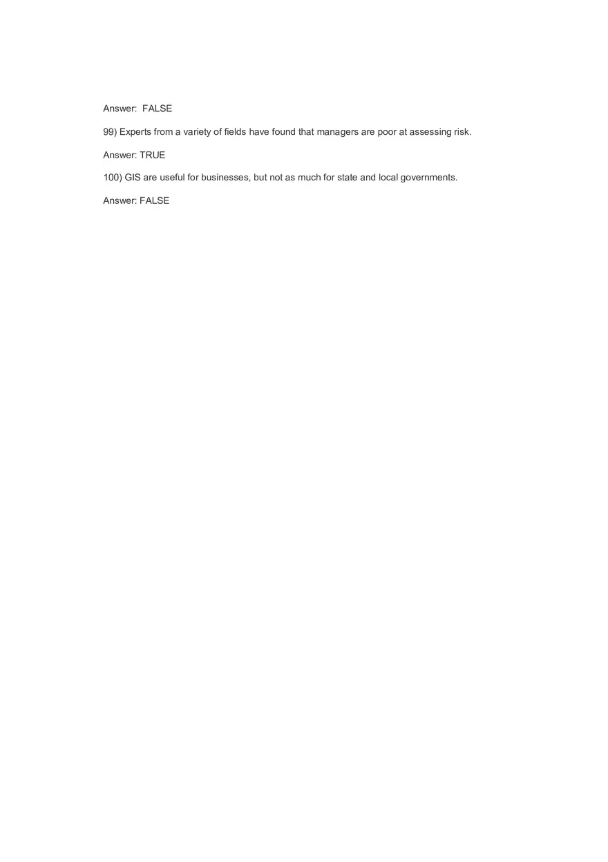 Business Value of Decision Making 100 Answers - Page 9