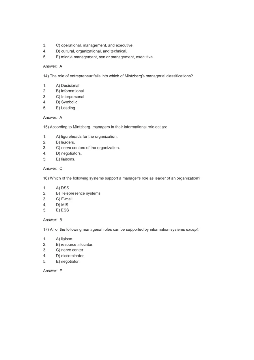 Business Value of Decision Making 100 Answers - Page 11