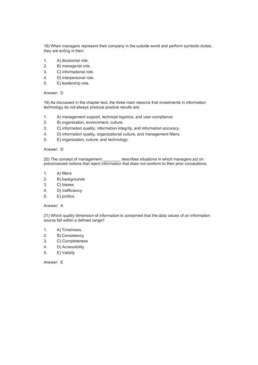 Business Value of Decision Making 100 Answers - Page 12