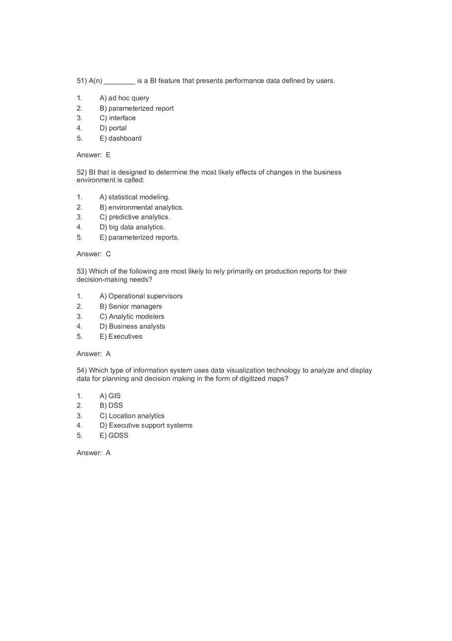 Business Value of Decision Making 100 Answers - Page 3