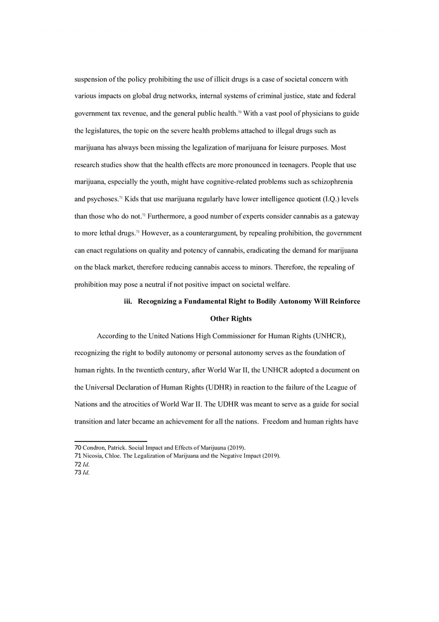 Land of the Free - Bodily Autonomy and the Constitution - Page 15