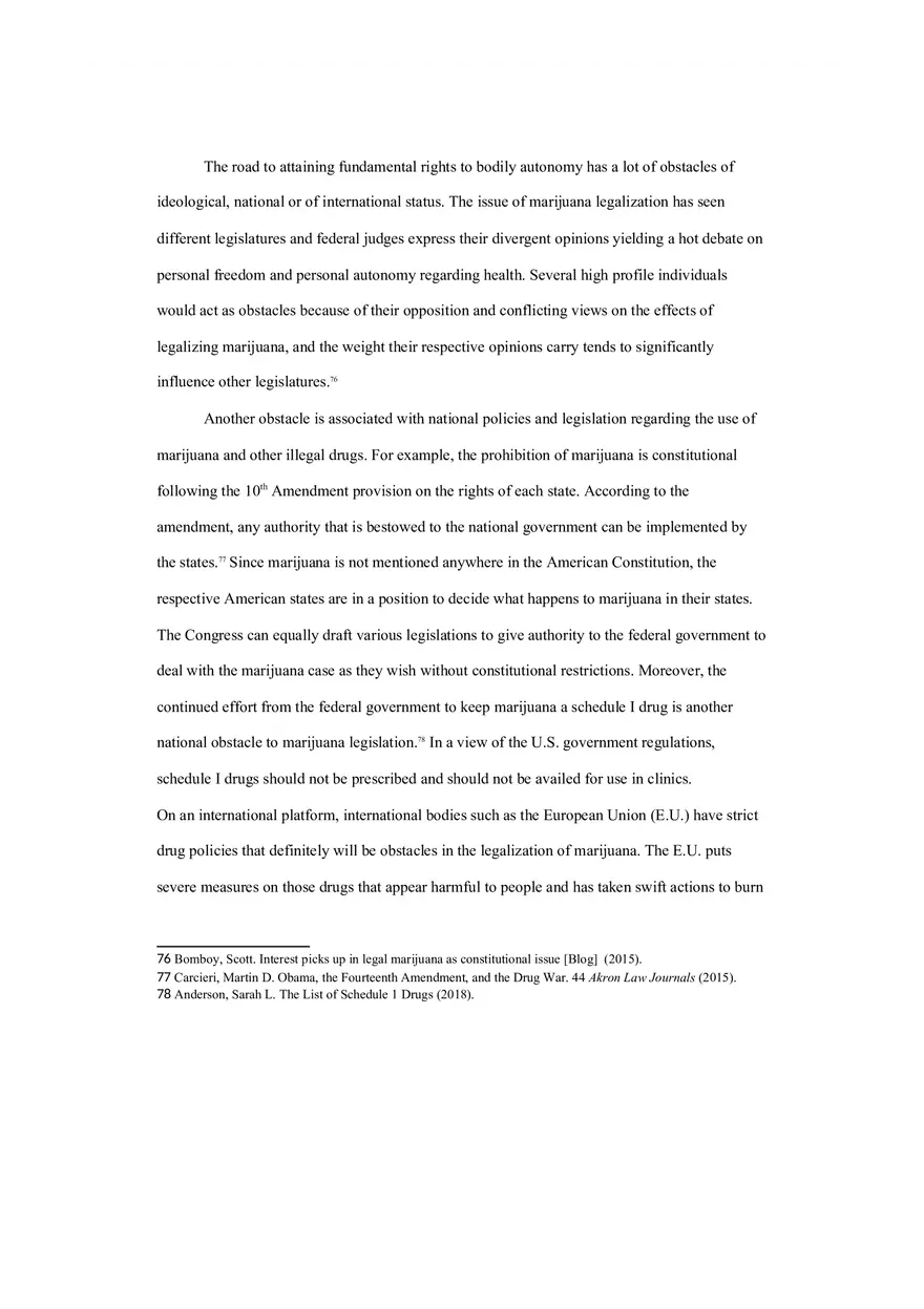 Land of the Free - Bodily Autonomy and the Constitution - Page 17