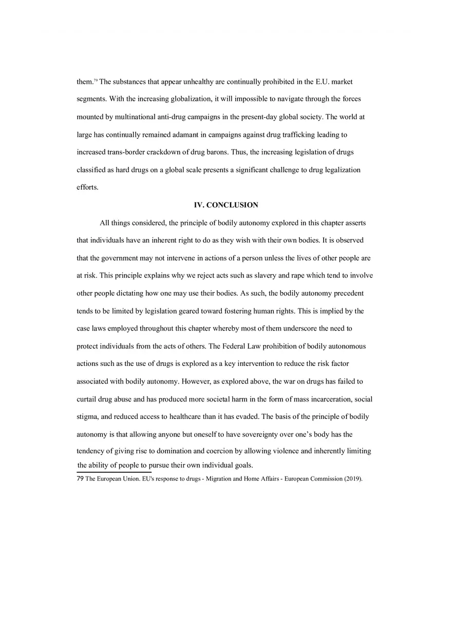 Land of the Free - Bodily Autonomy and the Constitution - Page 18