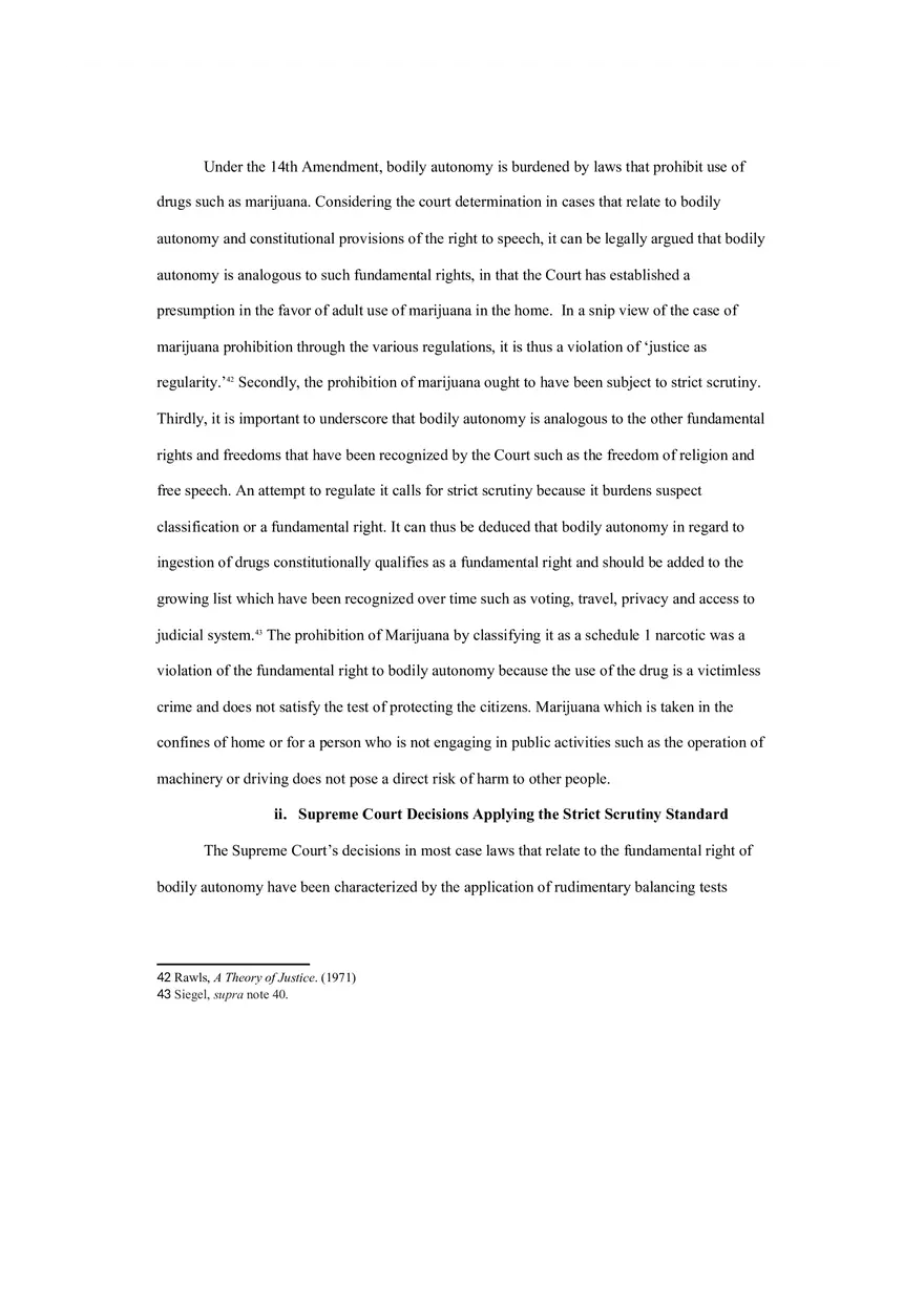 Land of the Free - Bodily Autonomy and the Constitution - Page 25