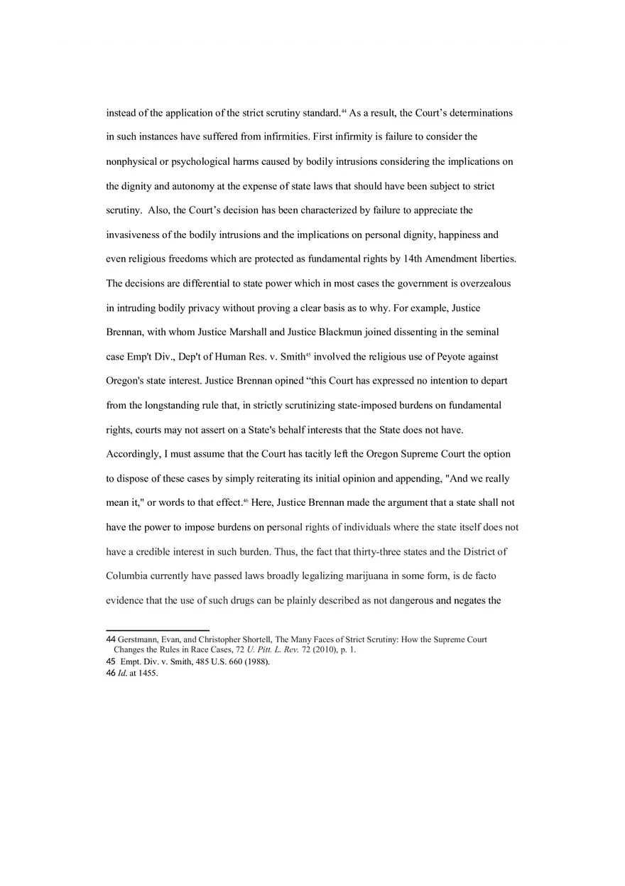 Land of the Free - Bodily Autonomy and the Constitution - Page 3