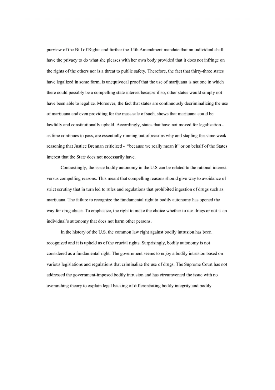 Land of the Free - Bodily Autonomy and the Constitution - Page 4