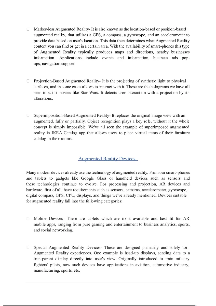 Augmented Reality Final Report - Page 9