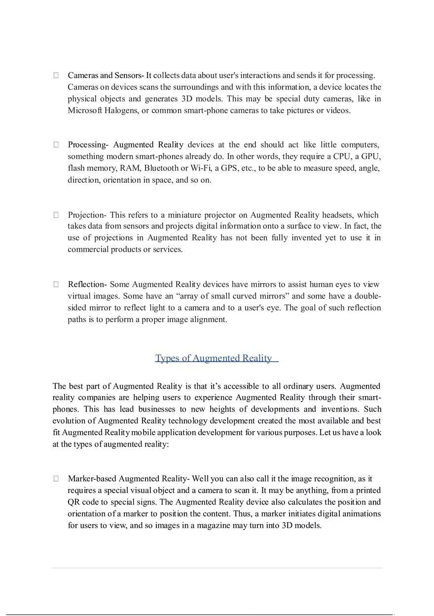 Augmented Reality Final Report - Page 2