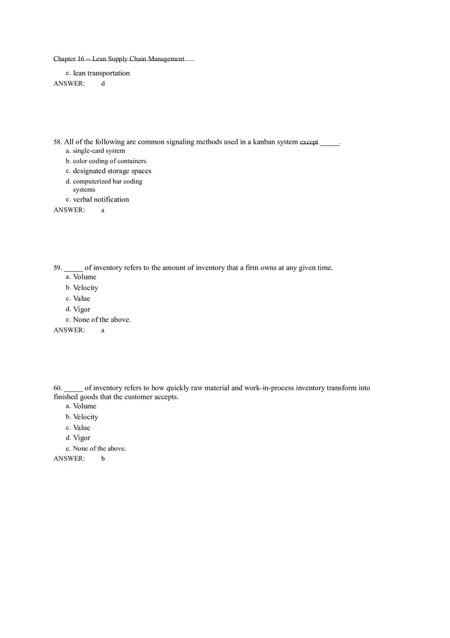 Chapter 16 Lean Supply Chain Management - Page 7