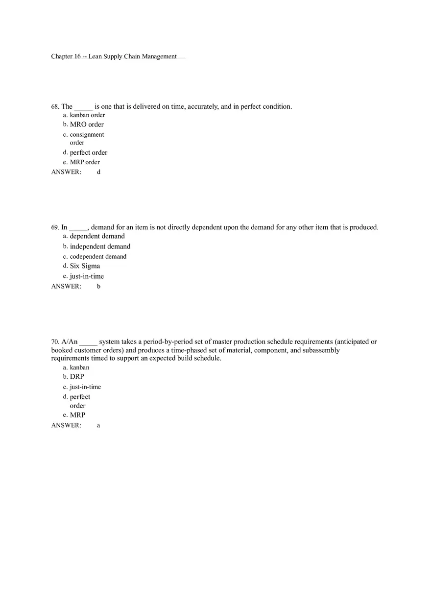 Chapter 16 Lean Supply Chain Management - Page 10