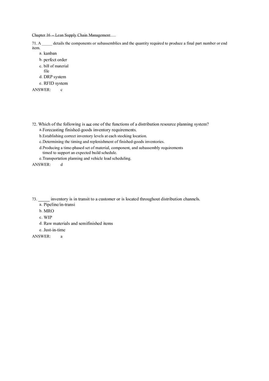 Chapter 16 Lean Supply Chain Management - Page 11