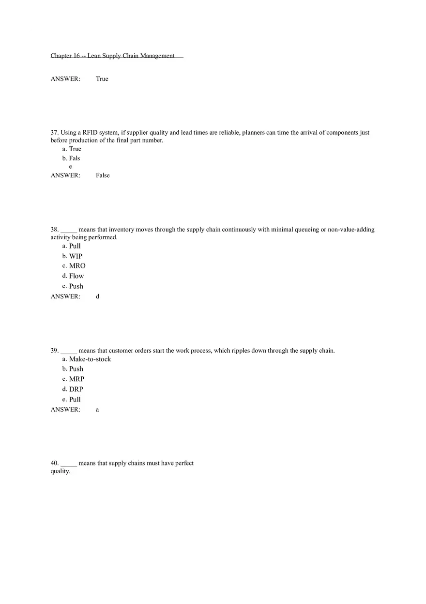 Chapter 16 Lean Supply Chain Management - Page 18