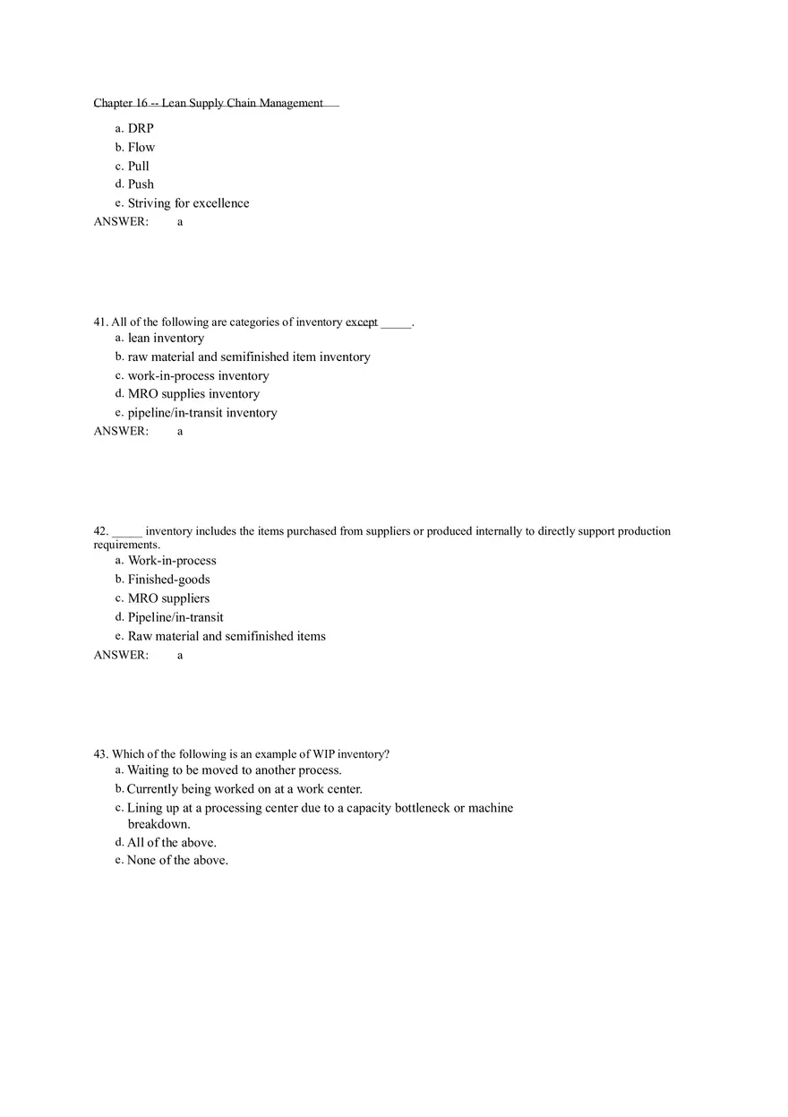 Chapter 16 Lean Supply Chain Management - Page 19