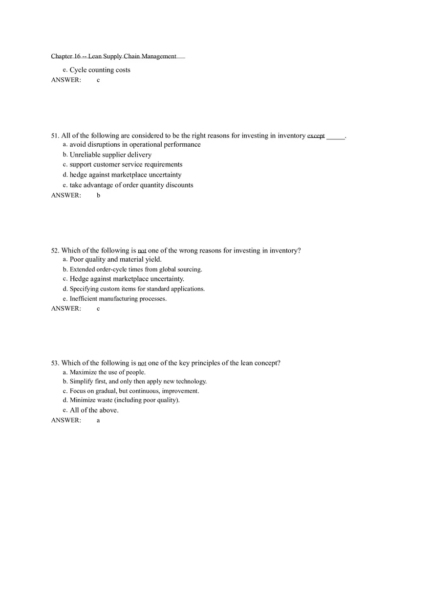 Chapter 16 Lean Supply Chain Management - Page 5