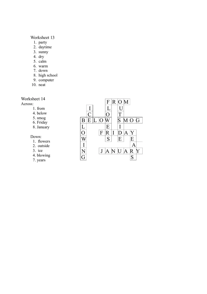 Talking About the Present Worksheet - Page 11