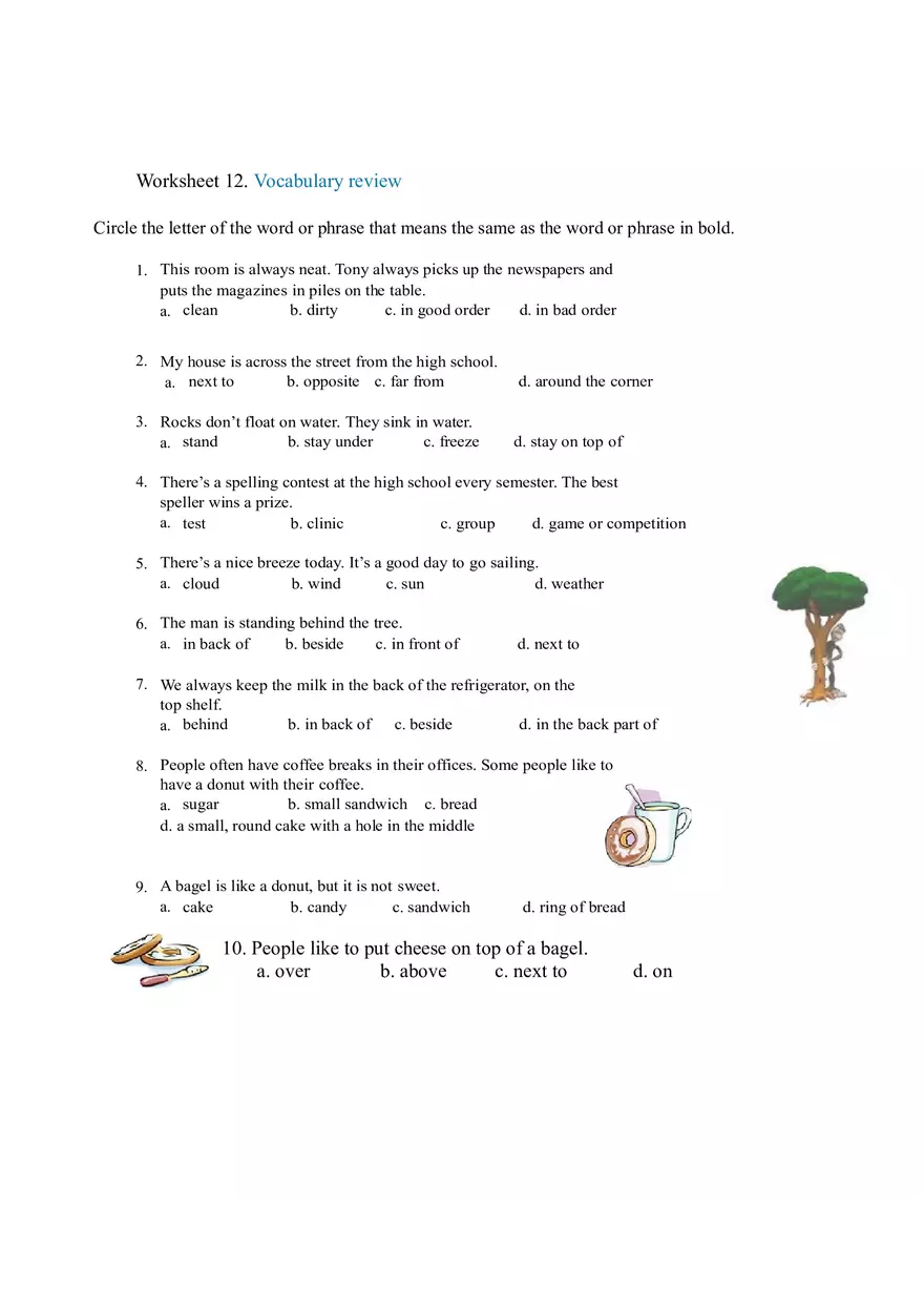 Talking About the Present Worksheet - Page 5