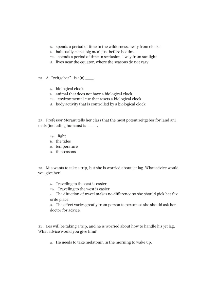 Motivation and Emotion Answer Key Part 1 - Page 7