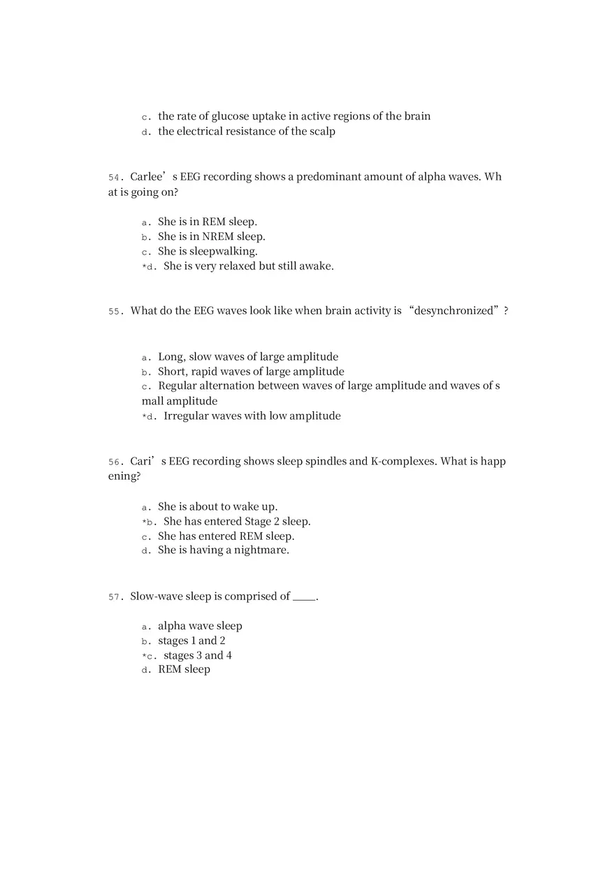 Motivation and Emotion Answer Key Part 1 - Page 3