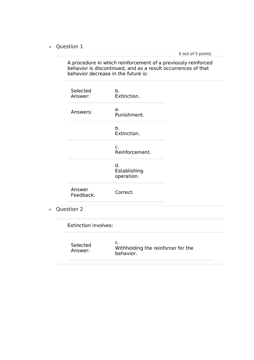 Intro to ABA Unit 9 Quiz - Page 1