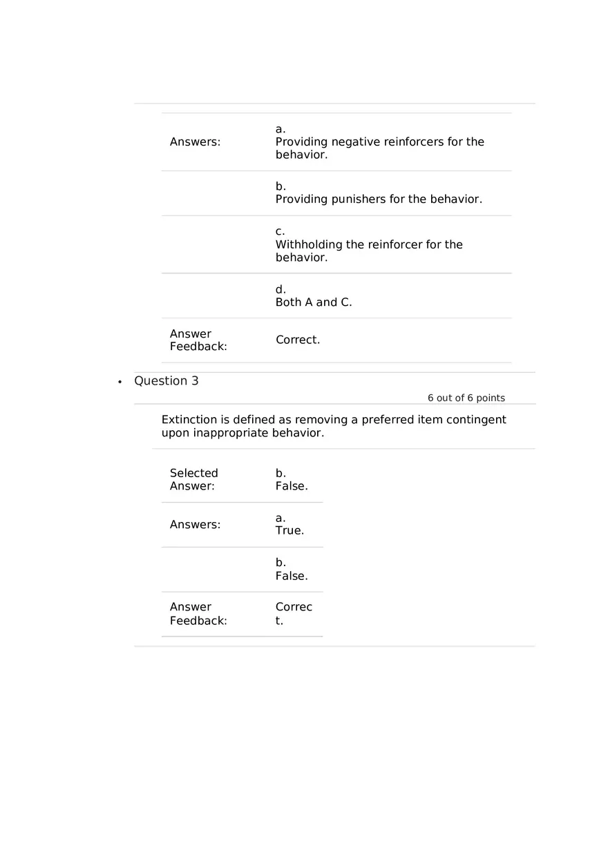 Intro to ABA Unit 9 Quiz - Page 2